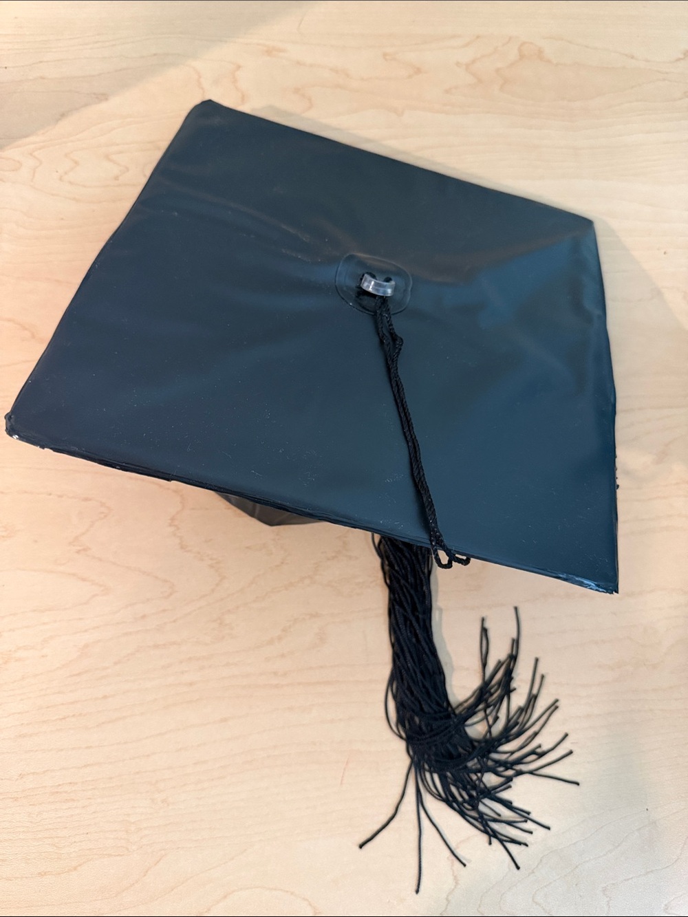 Minnidip balloon decor Black Graduation Cap with Tassel - Unbranded